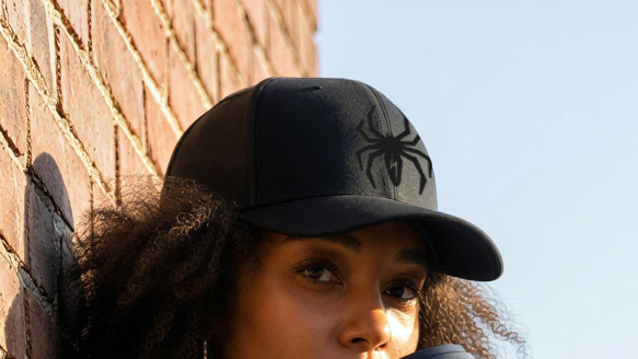 Black Lightning Spider Hat